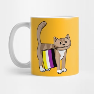 Non-Binary Cat Mug